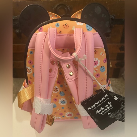 Loungefly Disney Minnie Mouse Glow in the Dark Pumpkin - NWT main image 3